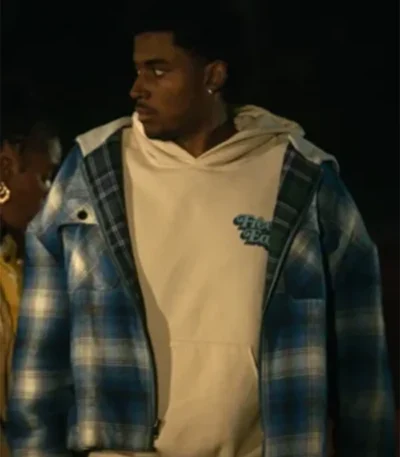 Justin Edwards Forever Blue Checkered Jacket