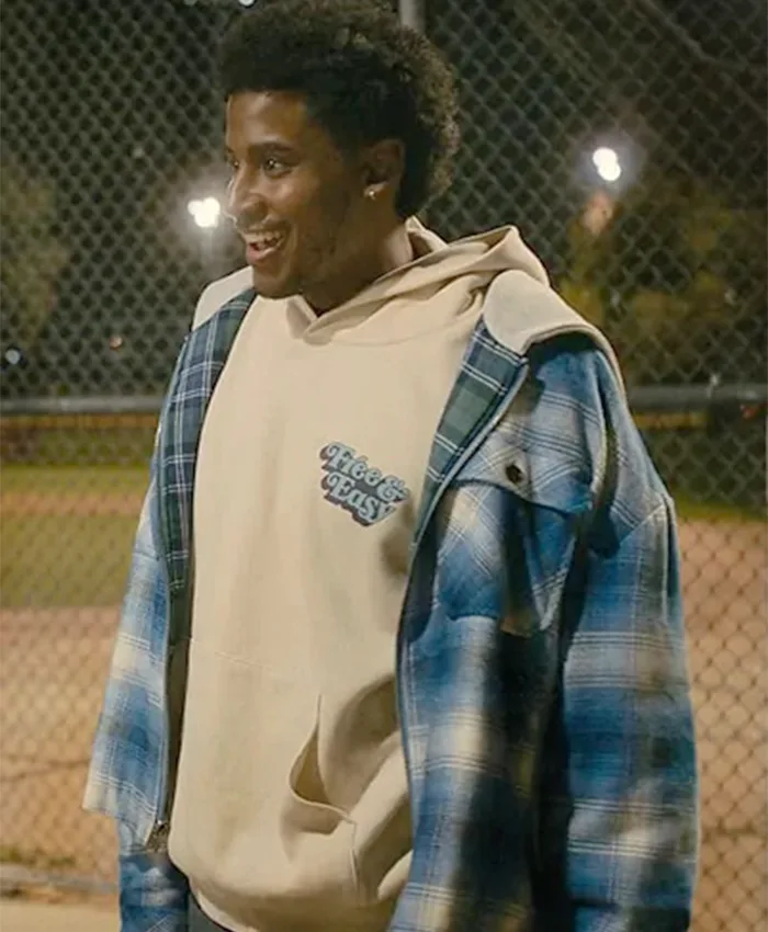 Justin Edwards Forever Blue Checkered Jacket Justin Edwards Forever Blue Checkered Jacket