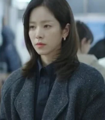Kang Ji-yoon Love Scout S01 Cropped Wool Jacket