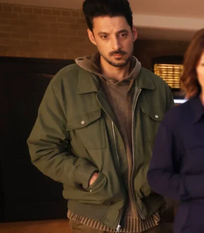 Karan Oberoi Found S02 Green Bomber Jacket