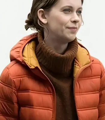 Kat Crichton An t-Eilean Red Puffer Jacket