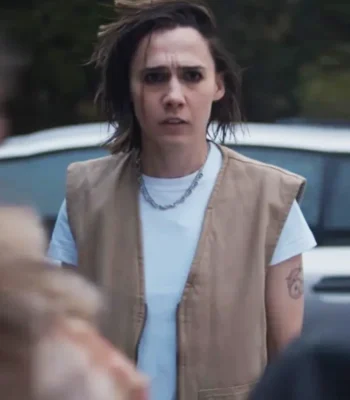 Kat Sadler Such Brave Girls S02 Brown Vest