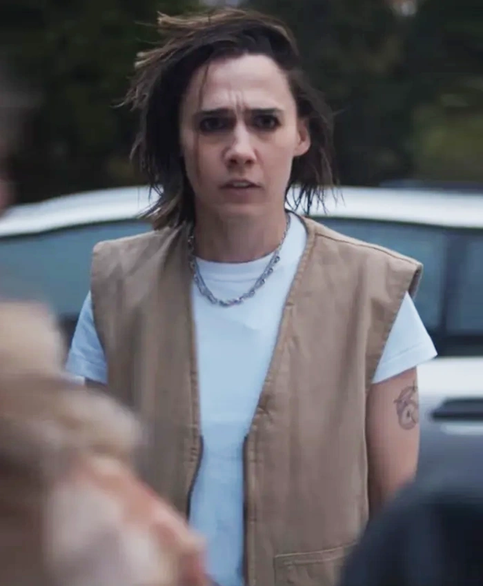 Kat Sadler Such Brave Girls S02 Brown Vest Kat Sadler Such Brave Girls S02 Brown Vest
