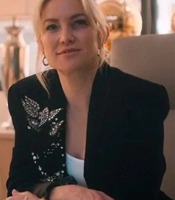 Kate Hudson Running Point Embellished Blazer