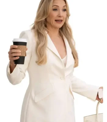 Kate Hudson Running Point S02 White Blazer