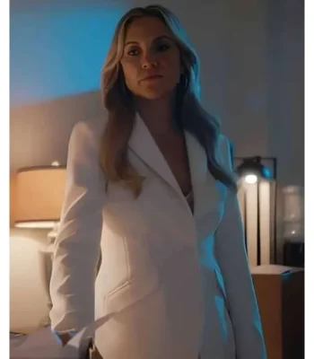 Kate Hudson Running Point S02 White Blazer