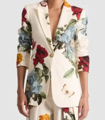 Days Of Our Lives Kate Roberts Floral Blazer