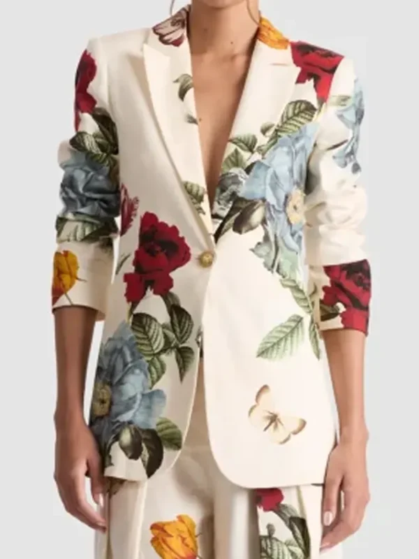 Days Of Our Lives Kate Roberts Floral Blazer