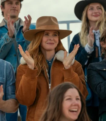 Katherine Walter My Life With The Walter Boys S02 Suede Jacket