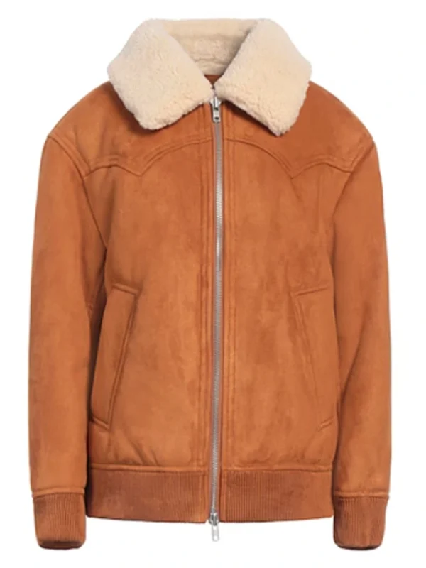 Katherine Walter My Life With The Walter Boys S02 Suede Jacket