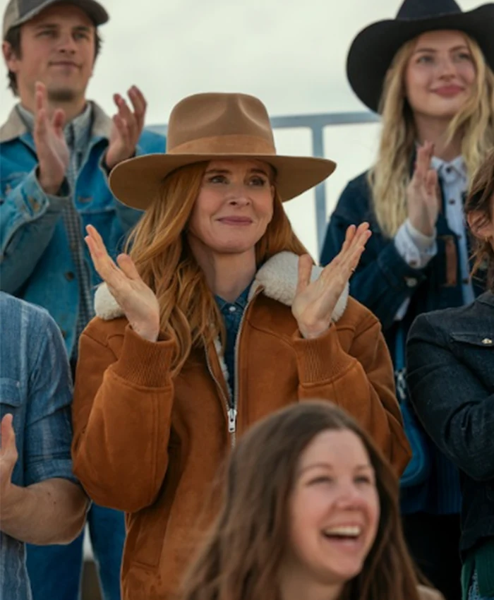 Katherine Walter My Life With The Walter Boys S02 Suede Jacket Katherine Walter My Life With The Walter Boys S02 Suede Jacket