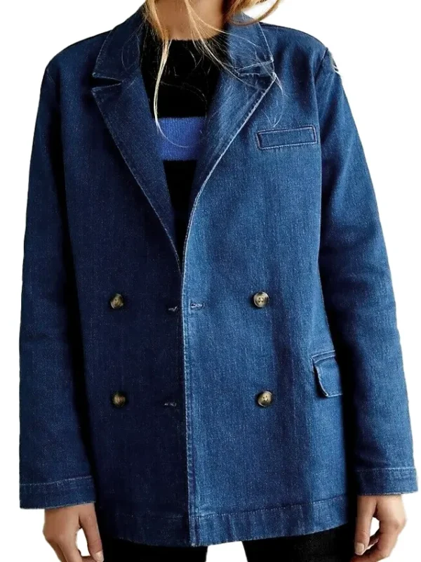 NCIS Origins Kathleen Kenny Denim Blazer