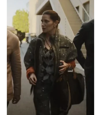 Kathryn Hahn The Studio Green Jacket