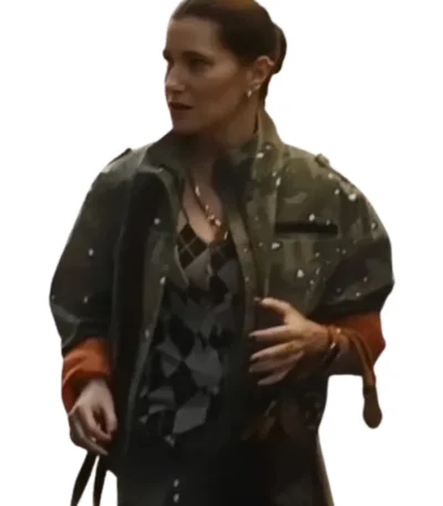 Kathryn Hahn The Studio Green Jacket