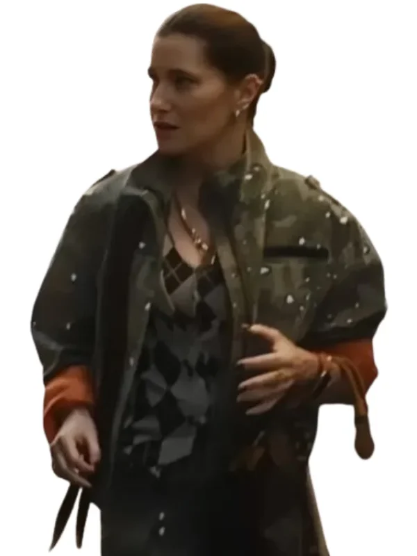 Kathryn Hahn The Studio Green Jacket