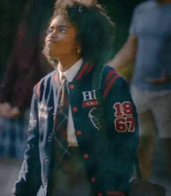 Keisha Clark Forever Blue Varsity Jacket
