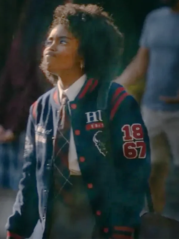 Keisha Clark Forever Blue Varsity Jacket