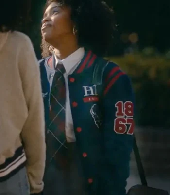 Keisha Clark Forever Blue Varsity Jacket