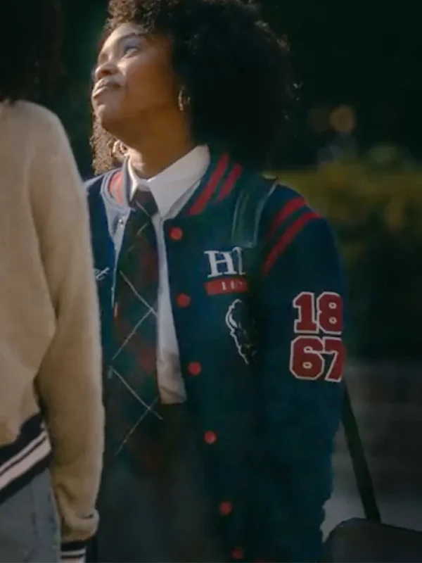 Keisha Clark Forever Blue Varsity Jacket