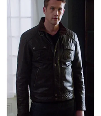 Kenneth Grimm S04 Black Leather Jacket