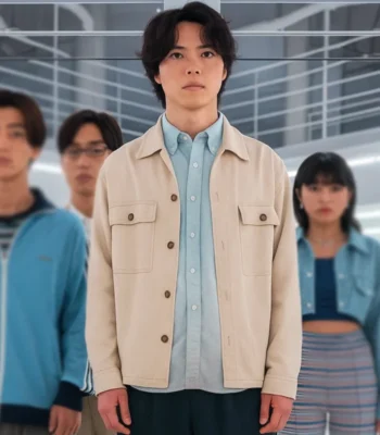 Kento Yamazaki Alice in Borderland S03 Beige Jacket