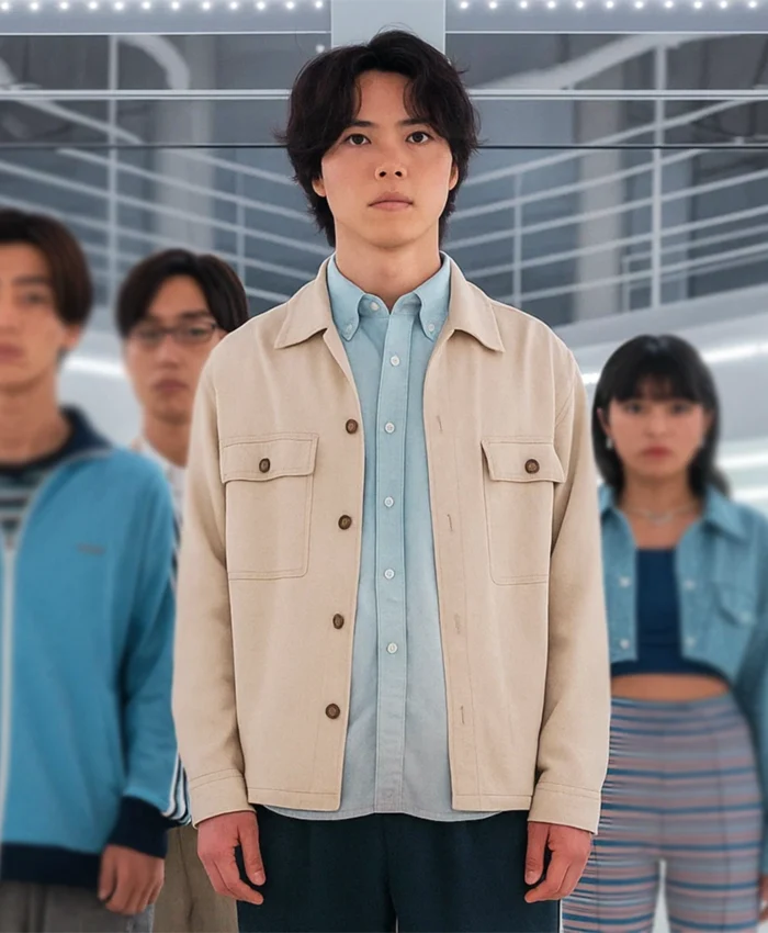 Kento Yamazaki Alice in Borderland S03 Beige Jacket Kento Yamazaki Alice in Borderland S03 Beige Jacket