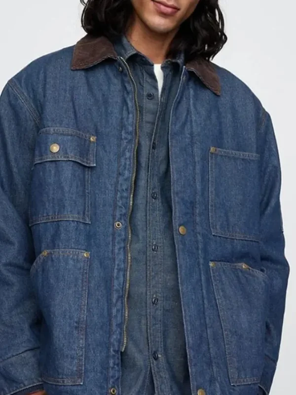 Kevin Alejandro Fire Country S03 Denim Jacket