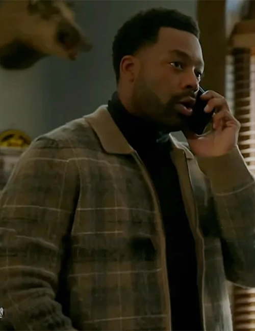 Kevin Atwater Chicago PD S12 Brown Plaid Jacket Kevin Atwater Chicago PD S12 Brown Plaid Jacket
