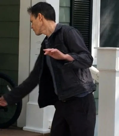 Kevin Bacon The Bondsman Black Denim Jacket