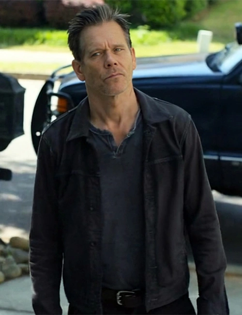 Kevin Bacon The Bondsman Black Denim Jacket Kevin Bacon The Bondsman Black Denim Jacket
