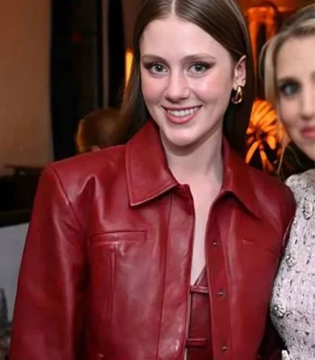 Khiyla Aynne Happy Face S01 Red Jacket