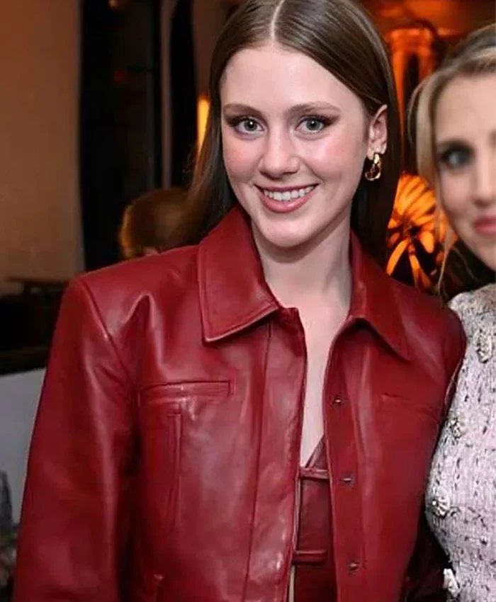 Khiyla Aynne Happy Face S01 Red Jacket Khiyla Aynne Happy Face S01 Red Jacket