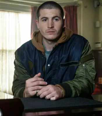 Kieron Moore Code of Silence S01 Varsity Jacket