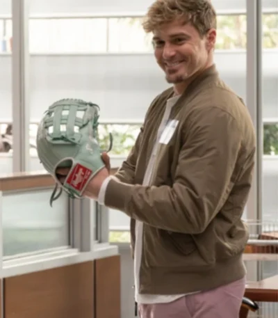 Kiké Hernandez The Rookie S07 Brown Bomber Jacket