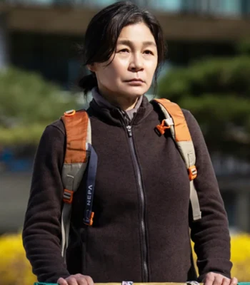 Kil Hae Yeon Trigger S01 Brown Jacket