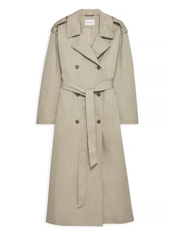 Kim Tae-hee Butterfly S01 Beige Trench Coat