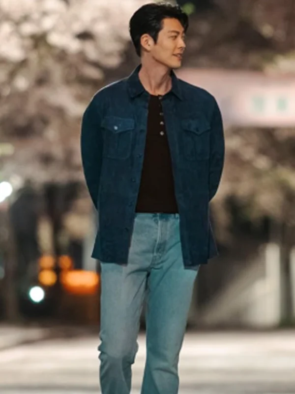Kim Woo-bin Genie, Make a Wish S01 Blue Jacket