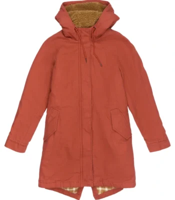 Kitty Flanagan Fisk S03 Orange Hooded Jacket