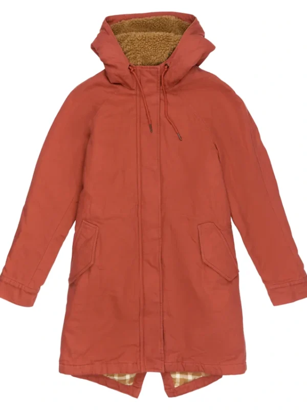 Kitty Flanagan Fisk S03 Orange Hooded Jacket