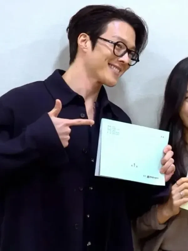 Kong Ji-hyeok Dynamite Kiss Event Black Jacket