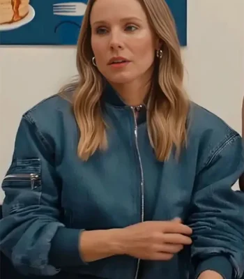 Kristen Bell Nobody Wants This S02 Blue Denim Jacket
