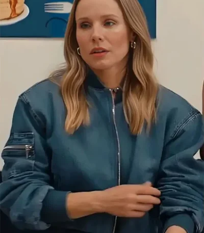 Kristen Bell Nobody Wants This S02 Blue Denim Jacket