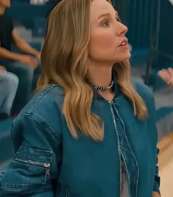 Kristen Bell Nobody Wants This S02 Blue Denim Jacket