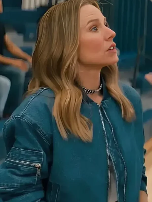 Kristen Bell Nobody Wants This S02 Blue Denim Jacket
