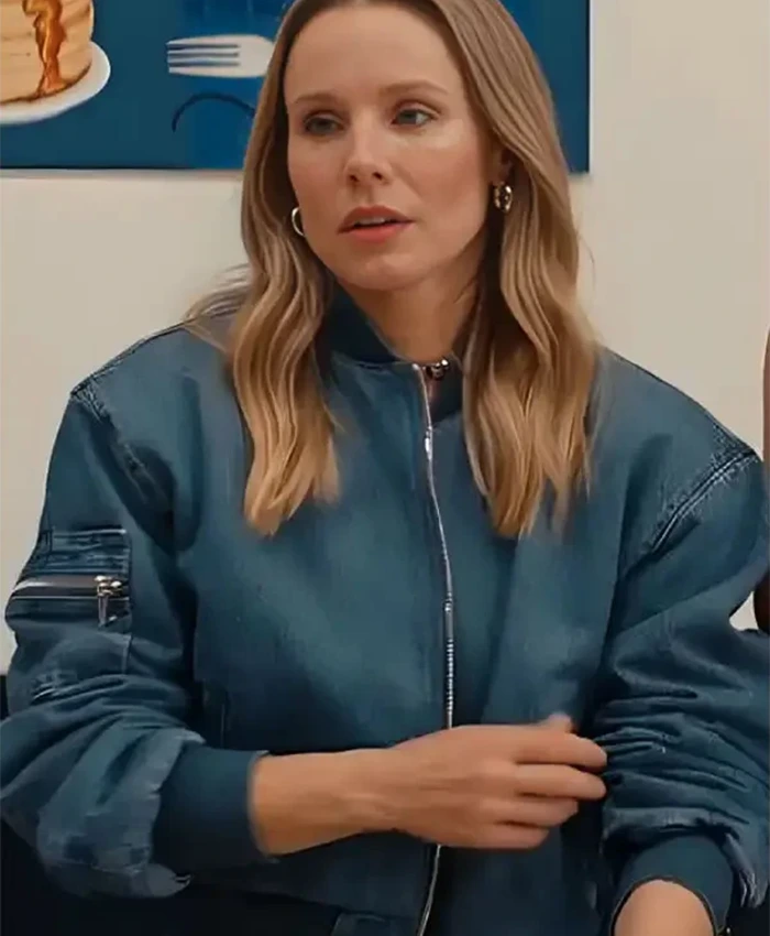 Kristen Bell Nobody Wants This S02 Blue Denim Jacket Kristen Bell Nobody Wants This S02 Blue Denim Jacket