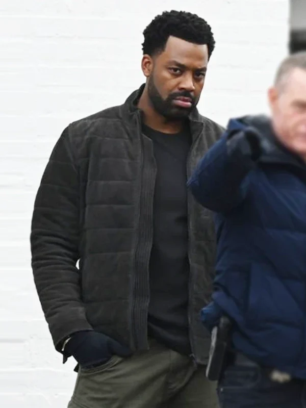 LaRoyce Hawkins Chicago PD S12 Black Puffer Jacket
