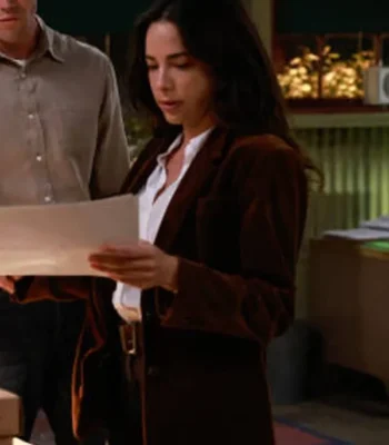 Lala Dominguez NCIS Origins S01 Brown Blazer