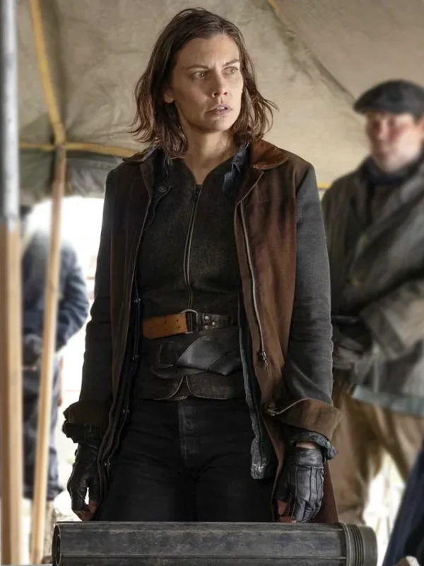 Lauren Cohan The Walking Dead Dead City S02 Long Coat