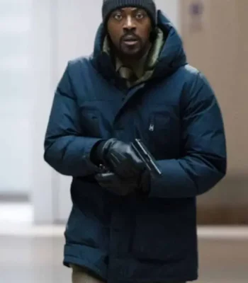 Law and Order David Ajala Puffer Hooded Jacket