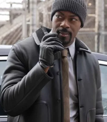 Law and Order S25 Detective Theo Walker Leather Jacket